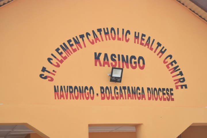 St Clement Catholic Health Centre Kasingo signage
